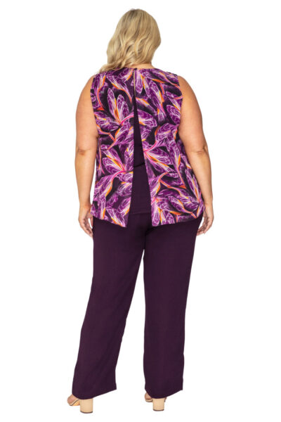 Jackie 3 Piece Set in Mulberry Illusion - Image 4