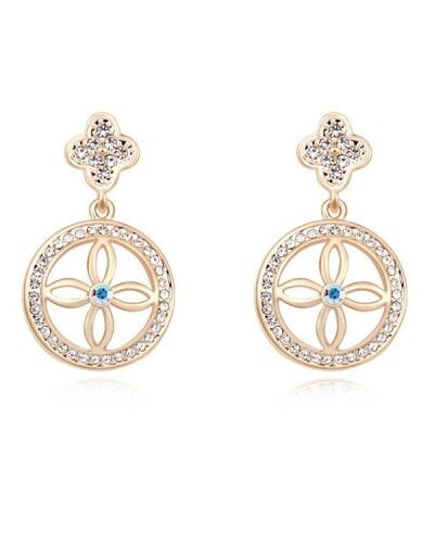 Circular Drop Earrings