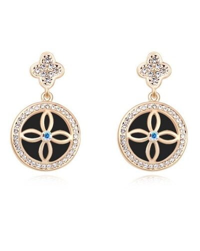 Circular Drop Earrings