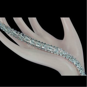 Leafy Diamante Bracelet