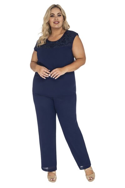 Clara Chiffon Pant with Pocket