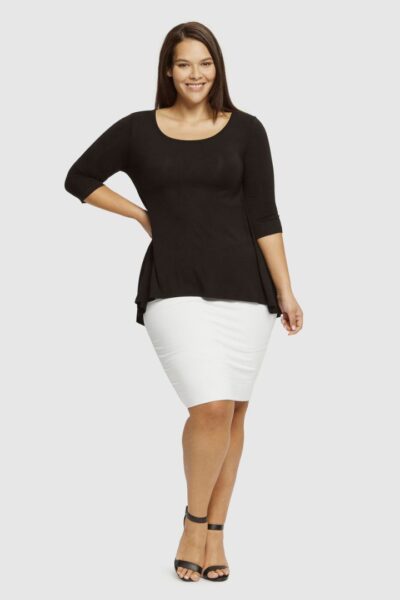 Bamboo Hi Low Hem Top