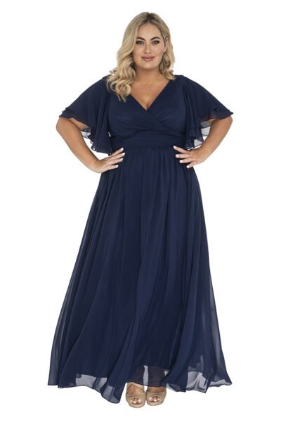 Juliet Chiffon Full Length Chiffon Evening Gown