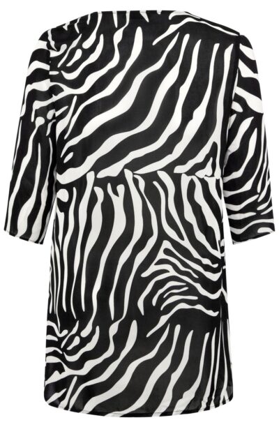 Jackie Straight Jacket in Zebra - Image 2