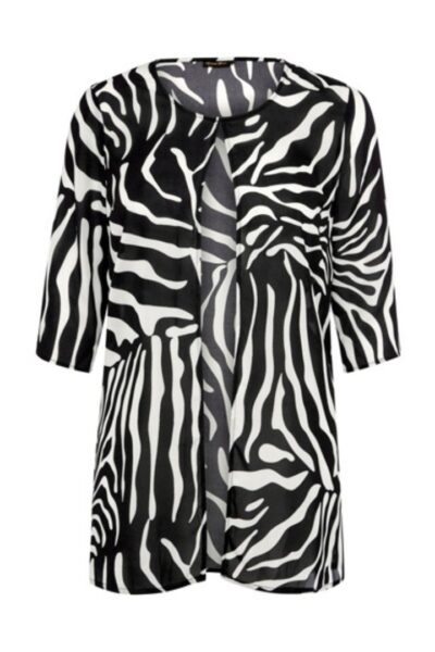 Jackie Straight Jacket in Zebra