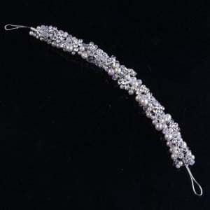 Crystal Pearl Headpiece