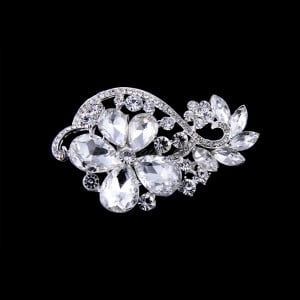 Crystal Brooch