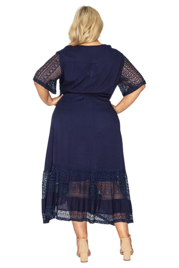 Plus Size Wrap Dress for Women with Vibrant Prints